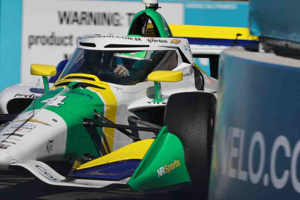 Indycar: Piloto Combitrans Caio Collet é 16º nas ruas de Detroit