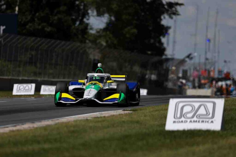IndyCar: Problema no pit stop tira Caio Collet da disputa pelas primeiras posições em Road America pela Indycar