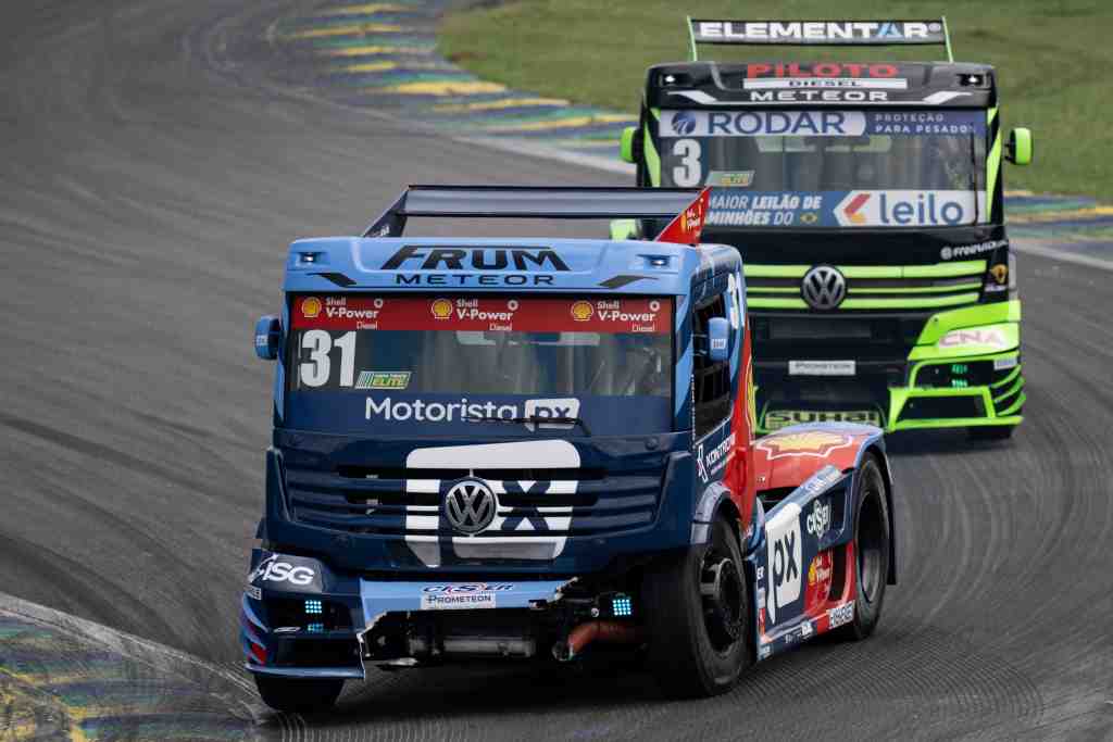 Truck: Nic Giaffone vence pela Shell em Interlagos com direito a ultrapassagem na reta final da Truck Elite