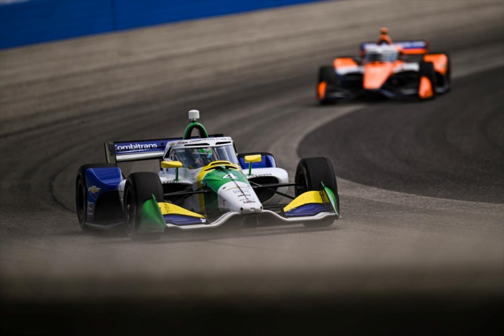 IndyCar: Depois de se despedir dos ovais, Caio Collet mira terminar temporada 2026 da Indycar em alta na etapa de Laguna Seca