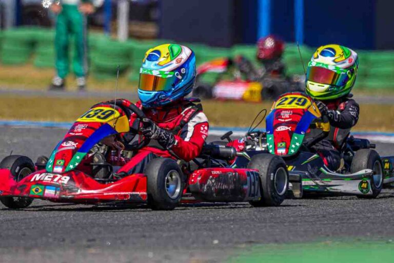 Kart: Entre ultrapassagens e superação, Irmãos Emerick sobem ao pódio no Capixaba de Kart