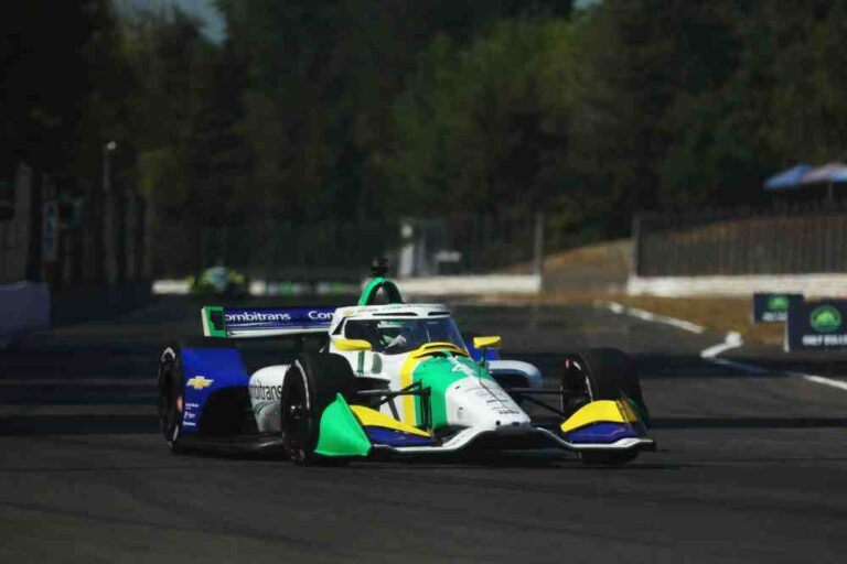 IndyCar: Caio Collet fica a 0.2097s de avançar no quali em Portland e parte para prova de recuperação