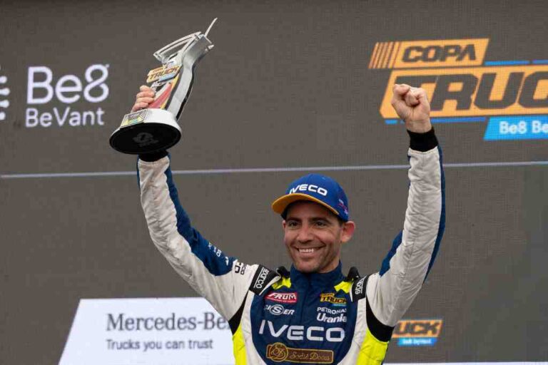 Truck: Danilo Dirani leva Iveco Usual Racing ao primeiro lugar na segunda prova da Copa Truck em Cuiabá