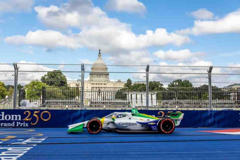 IndyCar: Melhor rookie da prova, Caio Collet é P9 no GP de Washington da Indycar