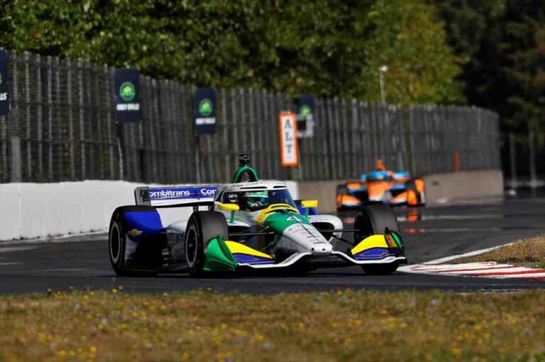 IndyCar: Caio Collet avança quatro posições na etapa de Portland da Indycar